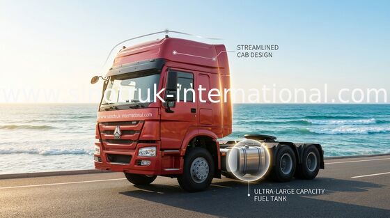 Xe tải chở hàng SINOTRUK HOWO LHD 4X2 Euro2 371HP ZZ4187S3511W