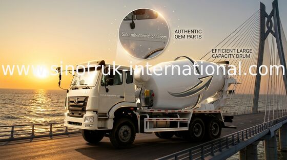 Xe trộn bê tông thương phẩm Euro2 336HP 6X4 LHD