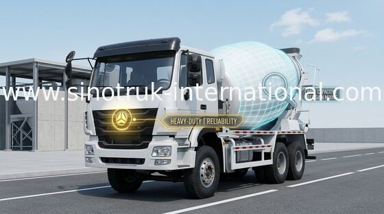 Máy bơm thủy lực hiệu suất cao Máy trộn xi măng Xe tải xây dựng