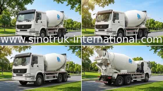 Xe trộn bê tông SINOTRUK HOWO 12CBM 336HP 6X4 RHD ZZ5257GJBN4048W
