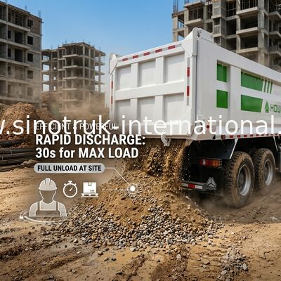 7300*2300*1500mm Hộp hàng hóa Xe tải tải hạng nặng cho vận chuyển hàng hóa mượt mà RHD / LHD Loại lái xe