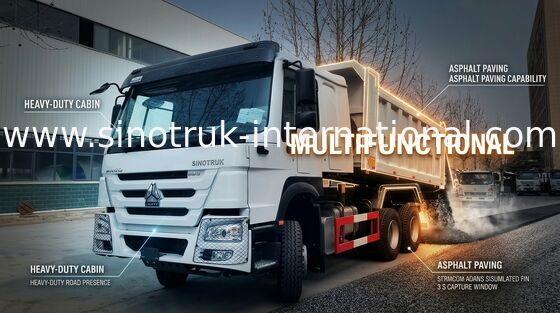 Xe tải SINOTRUK HOWO Tipper 6X4 336HP LHD 10 Bánh 25 Tấn ZZ3257N3847B1