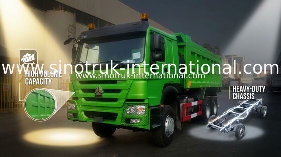 Xe tải tự đổ Zz3257n3847a cho ngành khai thác mỏ