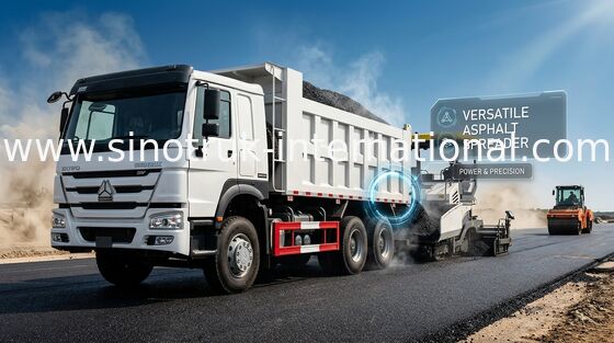 Xe tải tự đổ SINOTRUK HOWO 6x4 371HP LHD ZZ3257N4147W