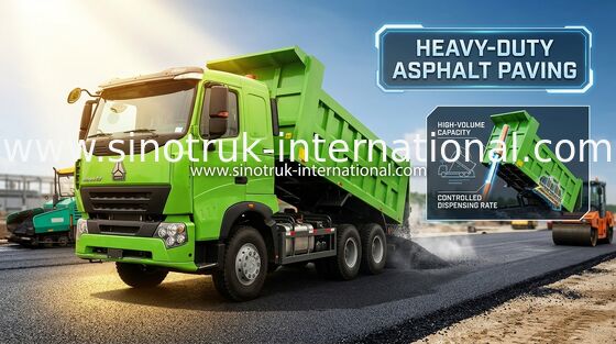 Xe tải tự đổ SINOTRUK HOWO 6x4 371HP ZZ3257N3847N1