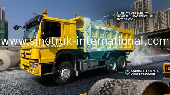Xe tải tự đổ Sinotruk Howo 6x4 336HP cho khai thác xây dựng