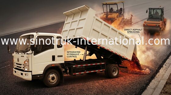 Xe tải xúc lật 4 × 2 Rhd 8 tấn 116 mã lực để khai thác sử dụng