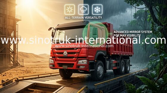 Xe tải tự đổ SINOTRUK HOWO 290HP LHD 6x4 ZZ3257M4147W