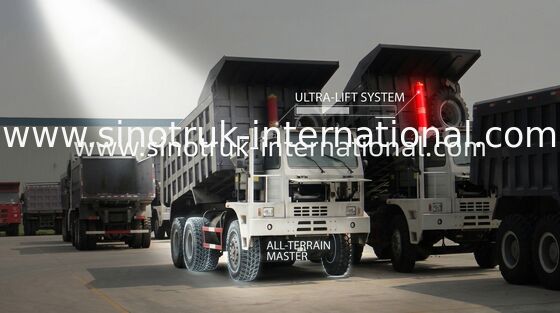 Xe tải trọng tải cao LHD 6X4 Xe tải 10 bánh có dung tích 70 tấn