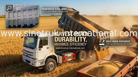 Xe chuyên dụng Chở hàng RHD 10 bánh xe với tiêu chuẩn khí thải Euro 2