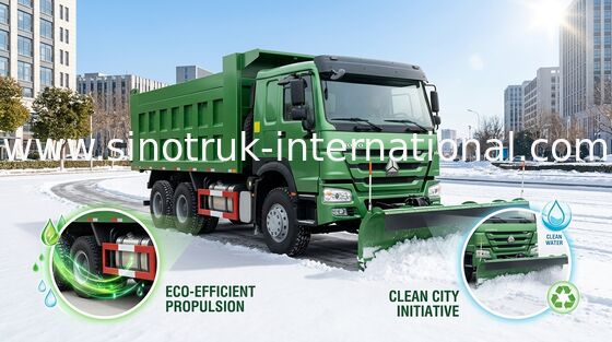 SINOTRUK HOWO Xe Xúc Đặt Xe Tái Chế 371HP 8X4 LHD 31tons 20-30CBM ZZ3317N3867W