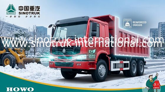 SINOTRUK HOWO Xe Xúc Đặt Xe Tipper 371HP 8X4 LHD 31tons 20-30CBM ZZ3317N3567W