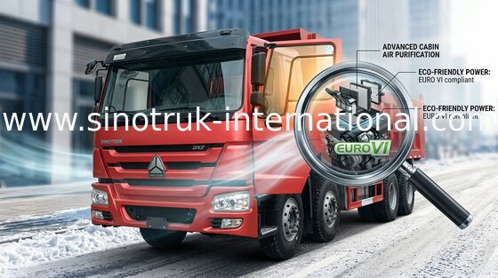 SINOTRUK HOWO Xe Tải Dump 371HP 12 bánh xe LHD 31tons 20-30CBM ZZ3317N3567W