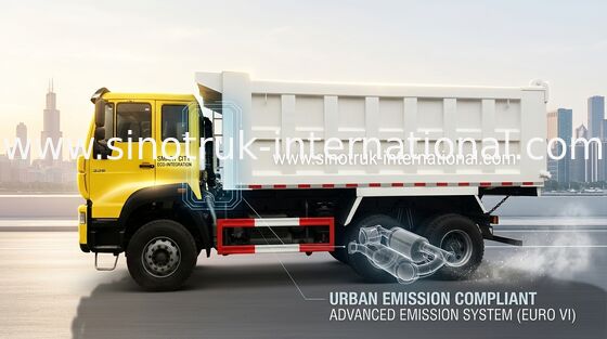 SINOTRUK Golden Prince Tipper Xả Xe tải 6X4 290HP 25tons 10-25CBM ZZ3251M3241W