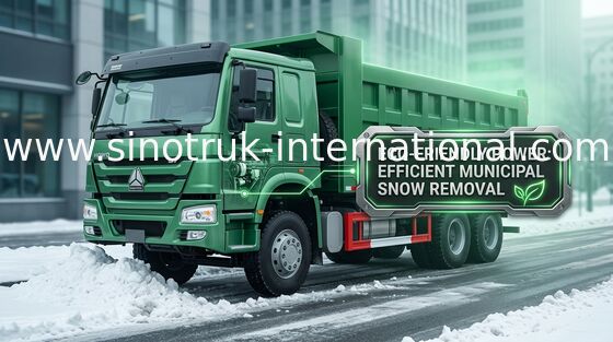 SINOTRUK HOWO Xe Xúc Đặt Xe Tái Chế 371HP 8X4 LHD 31tons 20-30CBM ZZ3317N3267W