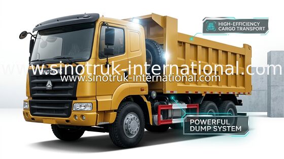 Xe chở hàng rời SINOTRUK HOWO 25-40tons 371HP 6X4 RHD 10-25CBM ZZ3257N3647A