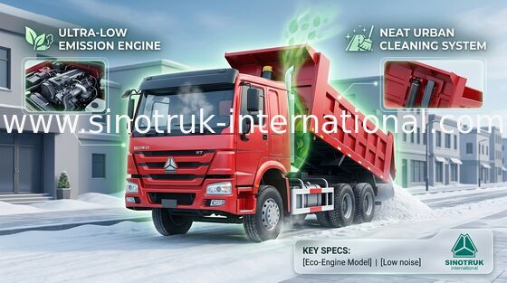 SINOTRUK HOWO Xe Xúc Đặt Xe Tái Chế 6X4 LHD 371HP 25 Nút 10-25CBM ZZ3257N3847A