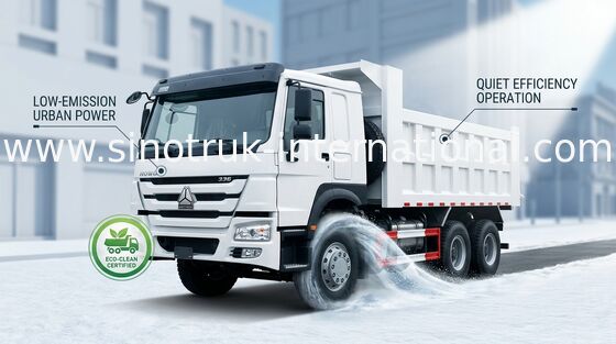 Tipper Xe tải Chở hàng SINOTRUK HOWO 10 bánh xe 10-25 CBM tải 25-40tons ZZ3257N3647A