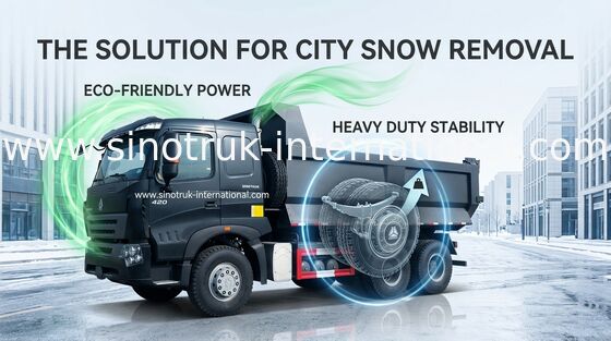 Xe tải tự đổ SINOTRUK HOWO A7 420HP để khai thác ZZ3257V3847N1