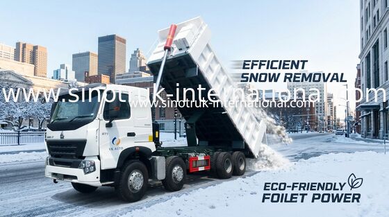 Xe tải tự đổ hạng nặng SINOTRUK HOWO A7 8X4 cho xây dựng ZZ3317N3867N1