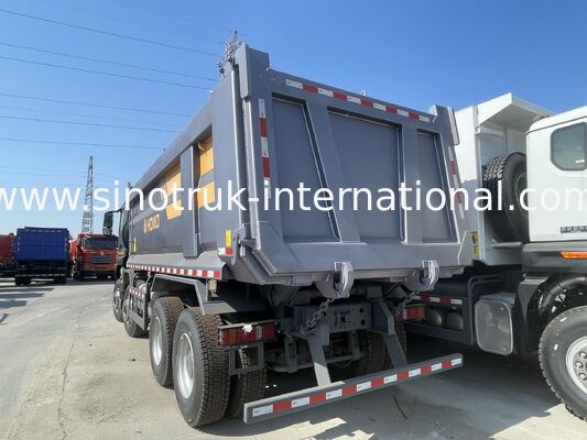 SINOTRUK TX Mô hình 400HP 8X4 Tiếc xe tải Dump Truck Xây dựng nâng phía trước tùy chỉnh khách hàng