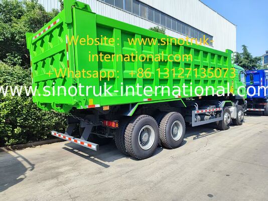 Xe tải hạng nặng HOWO TX 8X4 400HP Trục sau đôi 16T Trục trước đôi 9,5T