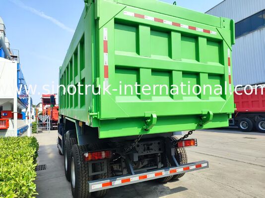 Nhà máy trực tiếp HOWO TX 371HP 6X4 Trung tâm nâng xe tải, 40-60 tấn Năng lượng tải, 20CBM hộp hàng hóa, hai 16 tấn trục sau, một 9.5 tấn trục trước, 13R22.5 lốp xe
