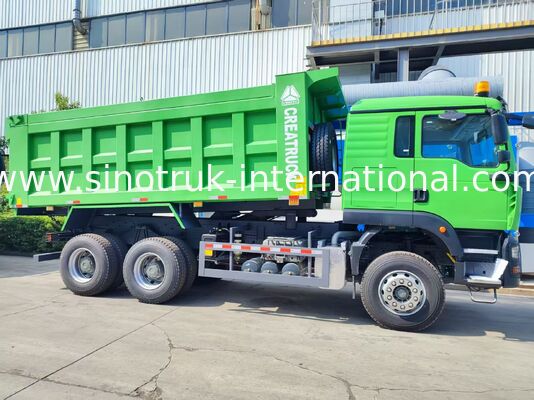 Nhà máy trực tiếp HOWO TX 371HP 6X4 Trung tâm nâng xe tải, 40-60 tấn Năng lượng tải, 20CBM hộp hàng hóa, hai 16 tấn trục sau, một 9.5 tấn trục trước, 13R22.5 lốp xe