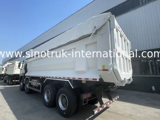 HOWO-NX Dump Truck với 380HP Weichai Engine, Electric Tarpaulin, và Heavy-duty Manganese Steel Cargo Box