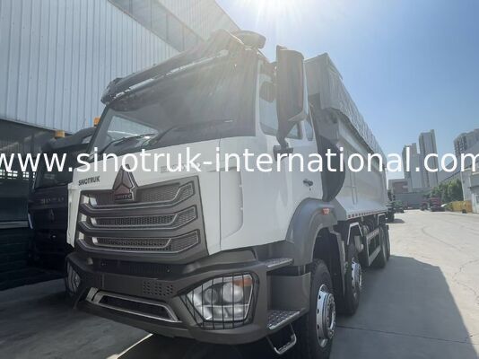 HOWO-NX Dump Truck với 380HP Weichai Engine, Electric Tarpaulin, và Heavy-duty Manganese Steel Cargo Box