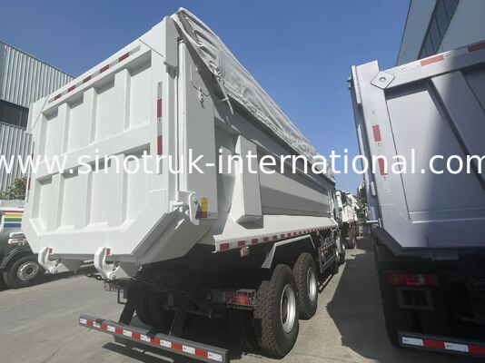 HOWO-NX Dump Truck với 380HP Weichai Engine, Electric Tarpaulin, và Heavy-duty Manganese Steel Cargo Box