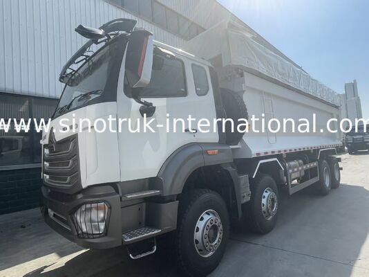 HOWO-NX Dump Truck với 380HP Weichai Engine, Electric Tarpaulin, và Heavy-duty Manganese Steel Cargo Box