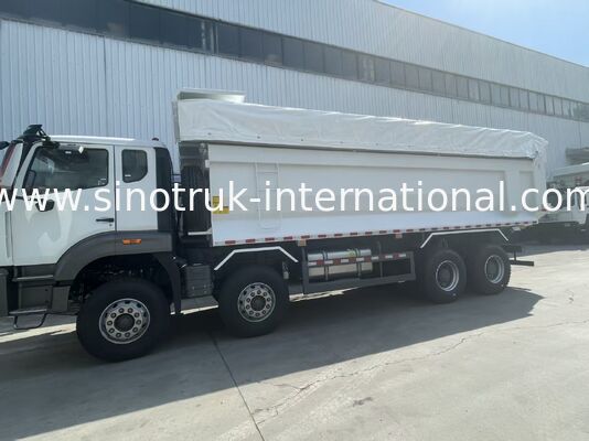 HOWO-NX Dump Truck với 380HP Weichai Engine, Electric Tarpaulin, và Heavy-duty Manganese Steel Cargo Box
