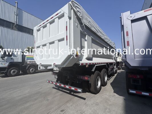 Xe tải tự đổ SINOTRUK HOWO NX Cab Tipper 380HP 6X4 Đèn cảnh báo có bạt
