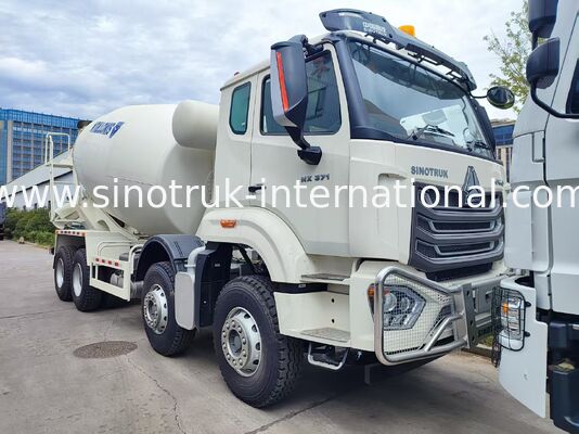 Heavy Duty 8×4 HOWO 14 Cubic Meter Concrete Mixer Truck | 371HP | Dual MCX16ZG Rear Axles + Dual VGD95 Front Axles