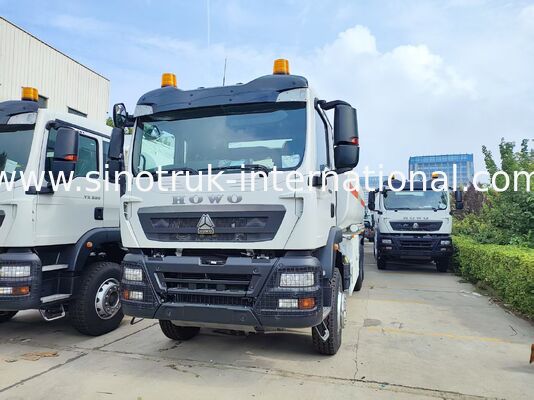 Xe bồn chở nhiên liệu HOWO TX 6×4 màu trắng 336HP | Thùng nhiên liệu 25CBM, Hiệu suất vận chuyển ổn định