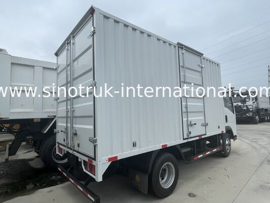 Gương chiếu hậu góc rộng màu trắng xe tải thùng kín SINOTRUK HOWO an toàn cao tải trọng 10-15 tấn