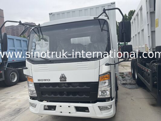 Gương chiếu hậu góc rộng màu trắng xe tải thùng kín SINOTRUK HOWO an toàn cao tải trọng 10-15 tấn