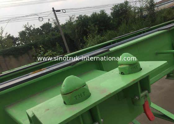 Xe tải tự tải Cần cẩu 3 thùng chứa trục để vận chuyển