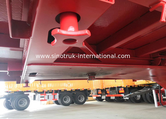 Trailer thép xe tải bán thép / Trailer giường thấp bán 30-60 tấn