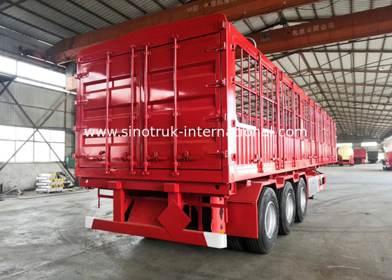 Trailer thép xe tải bán thép / Trailer giường thấp bán 30-60 tấn