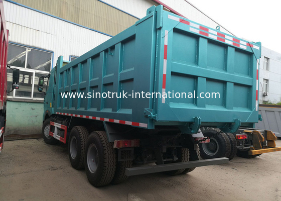 Xe tải tự đổ Sinotruk HOWO A7 / Xây dựng RHD 6X4 Xe tải tự đổ lớn