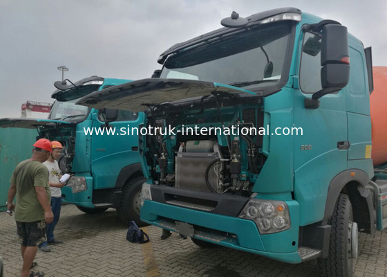 Xe tải tự đổ Sinotruk HOWO A7 / Xây dựng RHD 6X4 Xe tải tự đổ lớn
