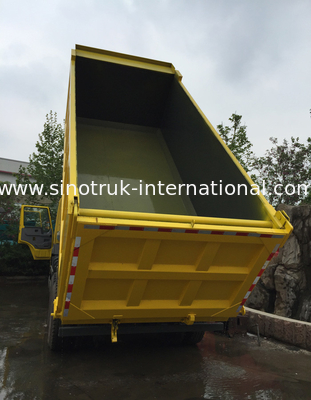 Xe tải tự đổ nặng của HOWO, Xe tải tự đổ màu vàng 30 - 40 tấn 10-25CBM