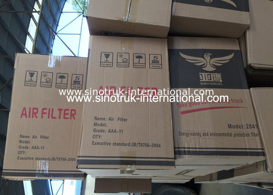 Bộ lọc không khí phụ tùng xe tải hạng nặng ISO WG9725190102 Dành cho SINOTRUK HOWO