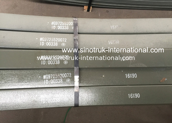 CE Semi Trailer Phụ tùng / Phụ tùng xe tải Xe tải Lá mùa xuân Tiêu chuẩn khí thải Euro2
