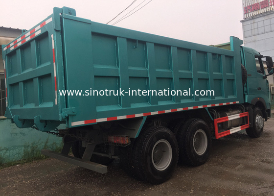 SINOTRUK HOWO A7 Xe tải tự đổ xây dựng 6 X 4 290HP có màu xanh lam