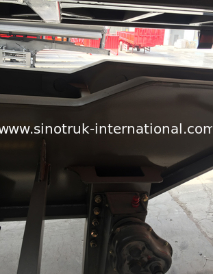 Thiết bị thủy lực hạng nặng Flatbed Semi Trailer Hộp lưu trữ cho ngành công nghiệp khai thác