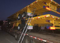 3X13 tấn FUWA Trục xe tải phẳng chở hàng đầy đủ