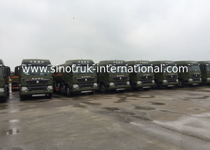 35 CBM 8X4 LHD Euro 2 336 HP Crude Oil Storage Gasoline Tanker Trucks ISO Approved